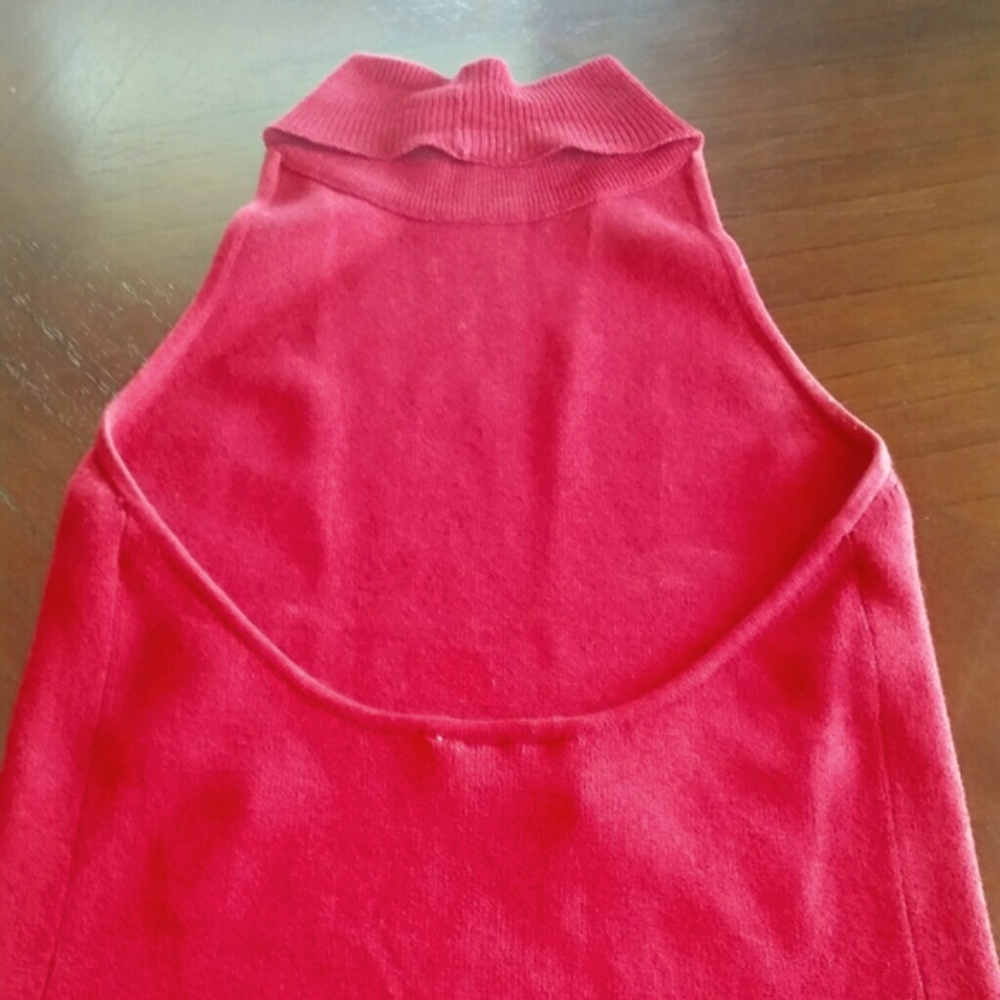 Loft Ribbed halter top - Picture 3 of 4